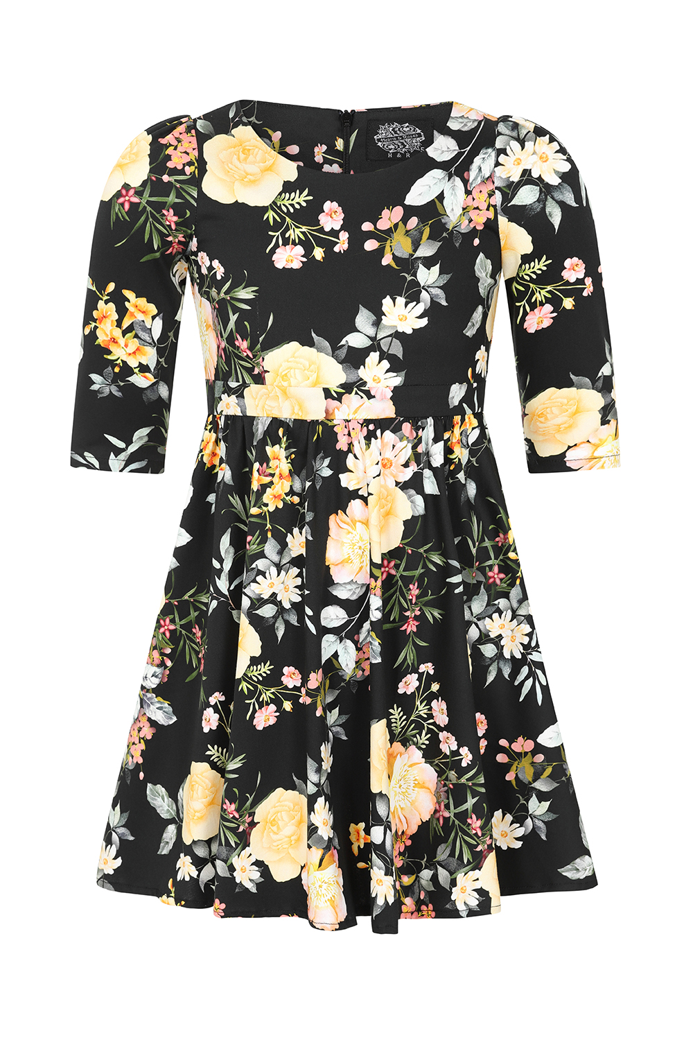 Eleanor Floral Swing Dress in Kids